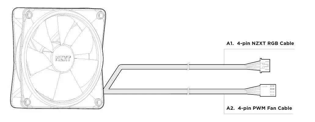 NZXT Fan Breakout Cable - Image 2